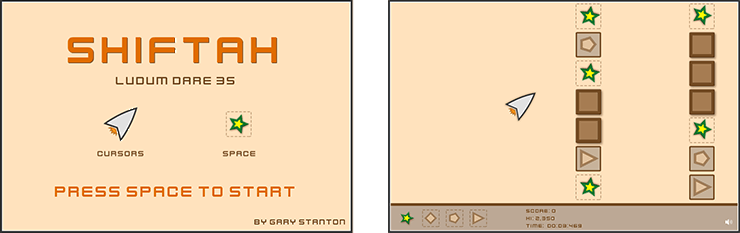 Shiftah - An HTML5 game made for Ludum Dare 35